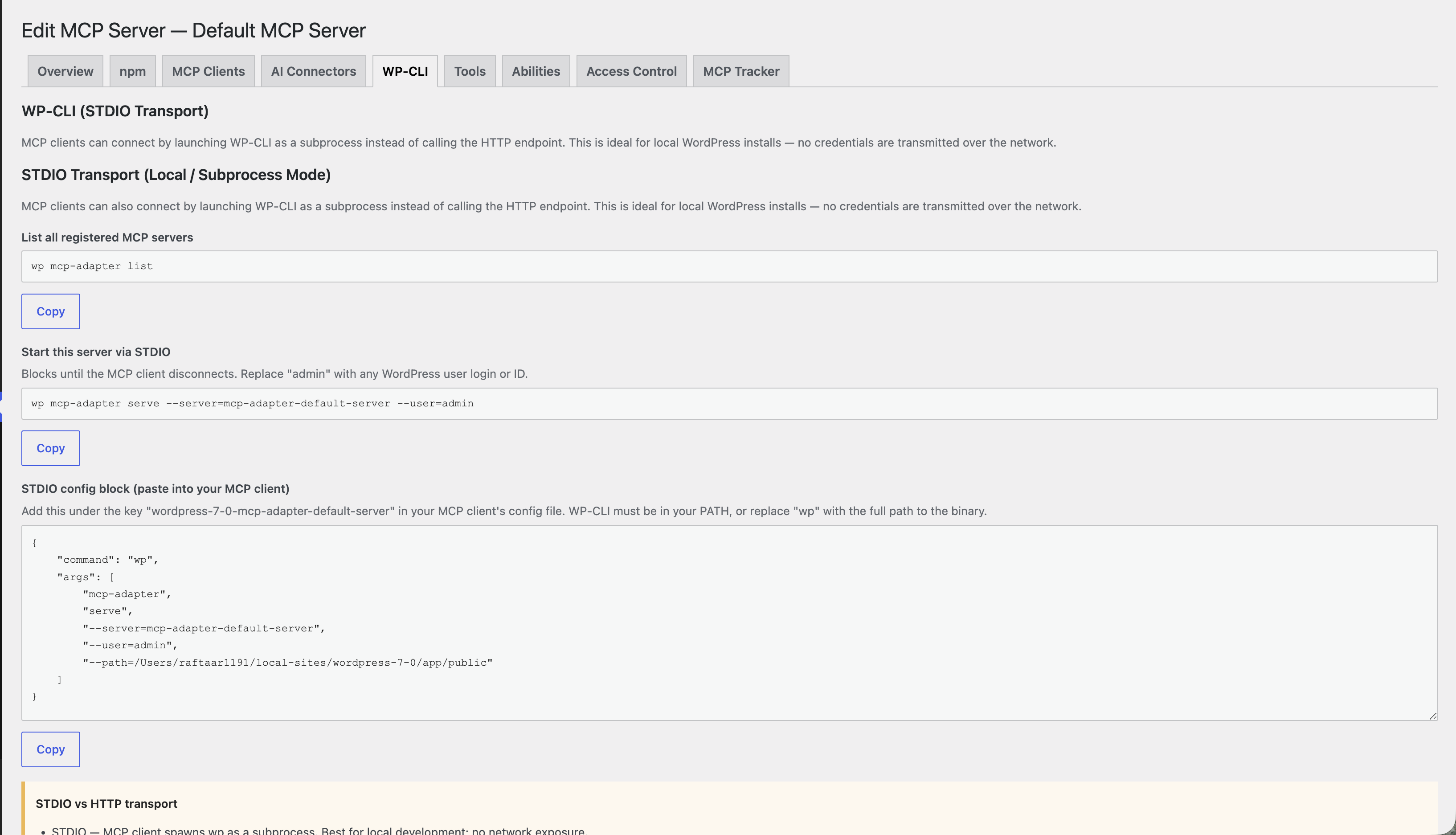 MCP Manager Claude Desktop configuration JSON