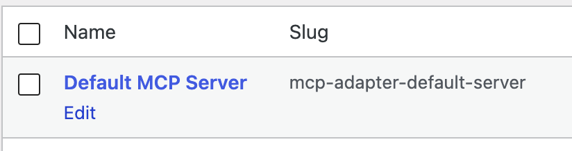 The server edit screen on the Overview tab, with the row of tabs across the top