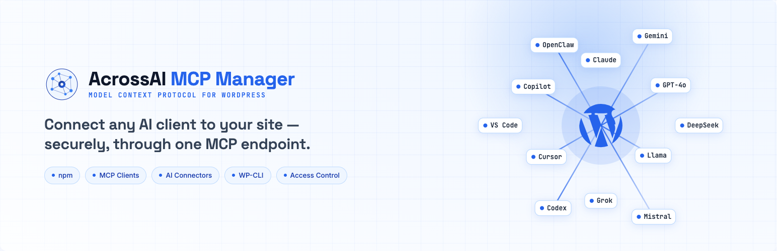AcrossAI MCP Manager